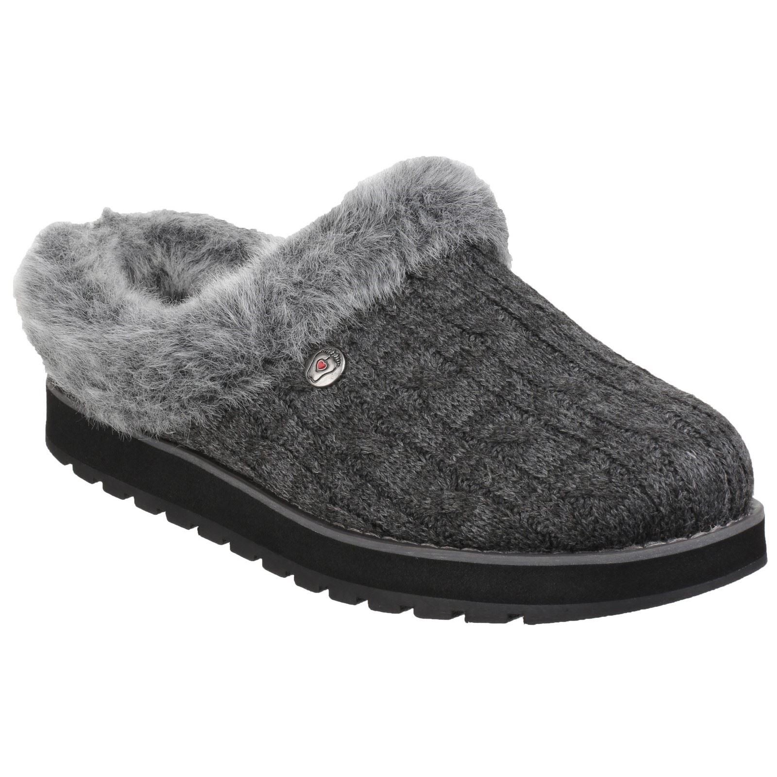 Skechers Keepsakes Ice Angel Zapatillas De Mujer De Poliéster En Color Carbón