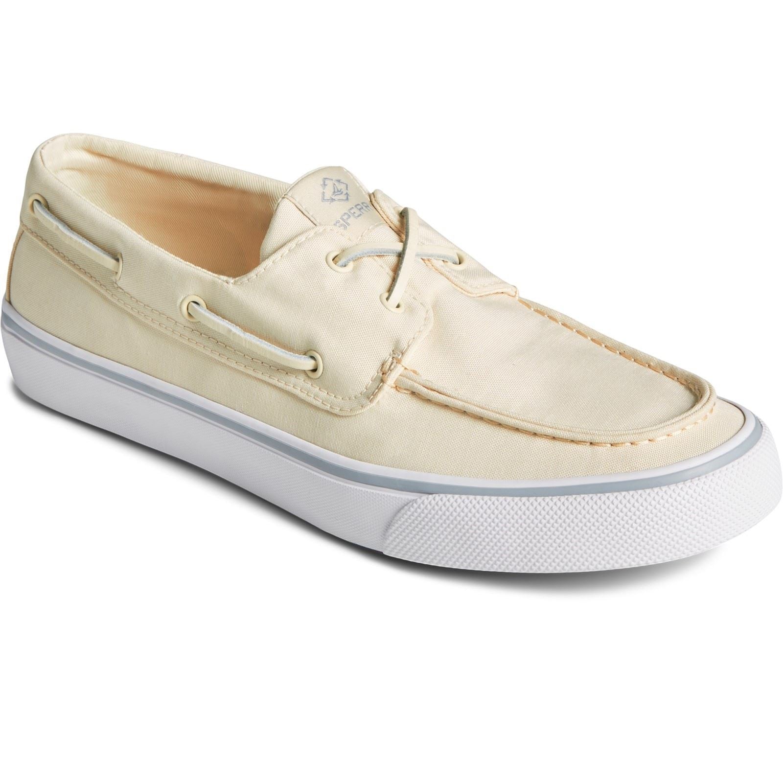 Sperry Bahama Ii Zapatos De Hombre Color Marfil Con Cordones