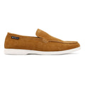 Ben Sherman Amarillo Mocasines De Ante Marrón Para Hombre