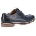 Hush Puppies Bryson Zapatos Brogues De Cuero Para Hombre En Azul Marino.