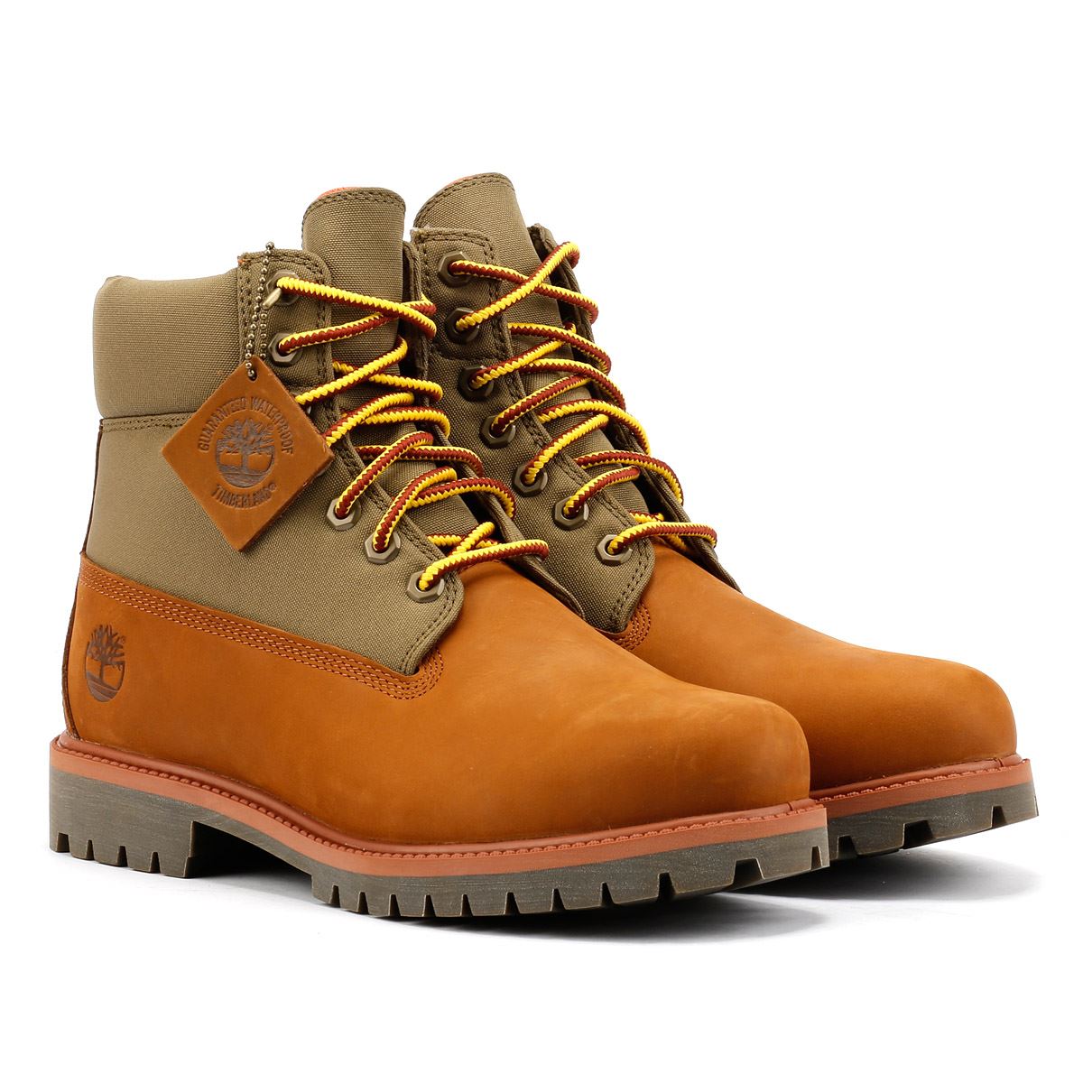 Timberland 6 Inch Premium Workwear II Botas De Cuero Marrones Para Hombre