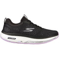 Skechers Go Walk Workout Walker Outpace Zapatillas De Mujer De Poliéster Negras/Lavanda