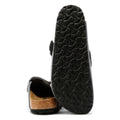 Birkenstock Boston Braided Zuecos De Ante Gris Para Mujer