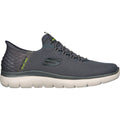 Skechers Slip-ins: Summits High Range Zapatillas De Poliéster Para Hombre En Color Carbón.