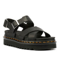 Dr. Martens Voss II Athena Sandalias De Cuero Para Mujer En Color Negro