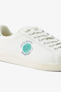 Fred Perry Tennis Cupsole Zapatillas Blancas De Cuero Para Hombre