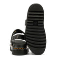 Dr. Martens Voss II Athena Sandalias De Cuero Para Mujer En Color Negro
