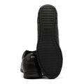 Boss Titanium Zapatillas De Cuero Para Hombre En Negro