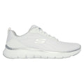 Skechers Flex Appeal 5.0 Uptake Zapatillas De Deporte Blancas/Plata Para Mujer