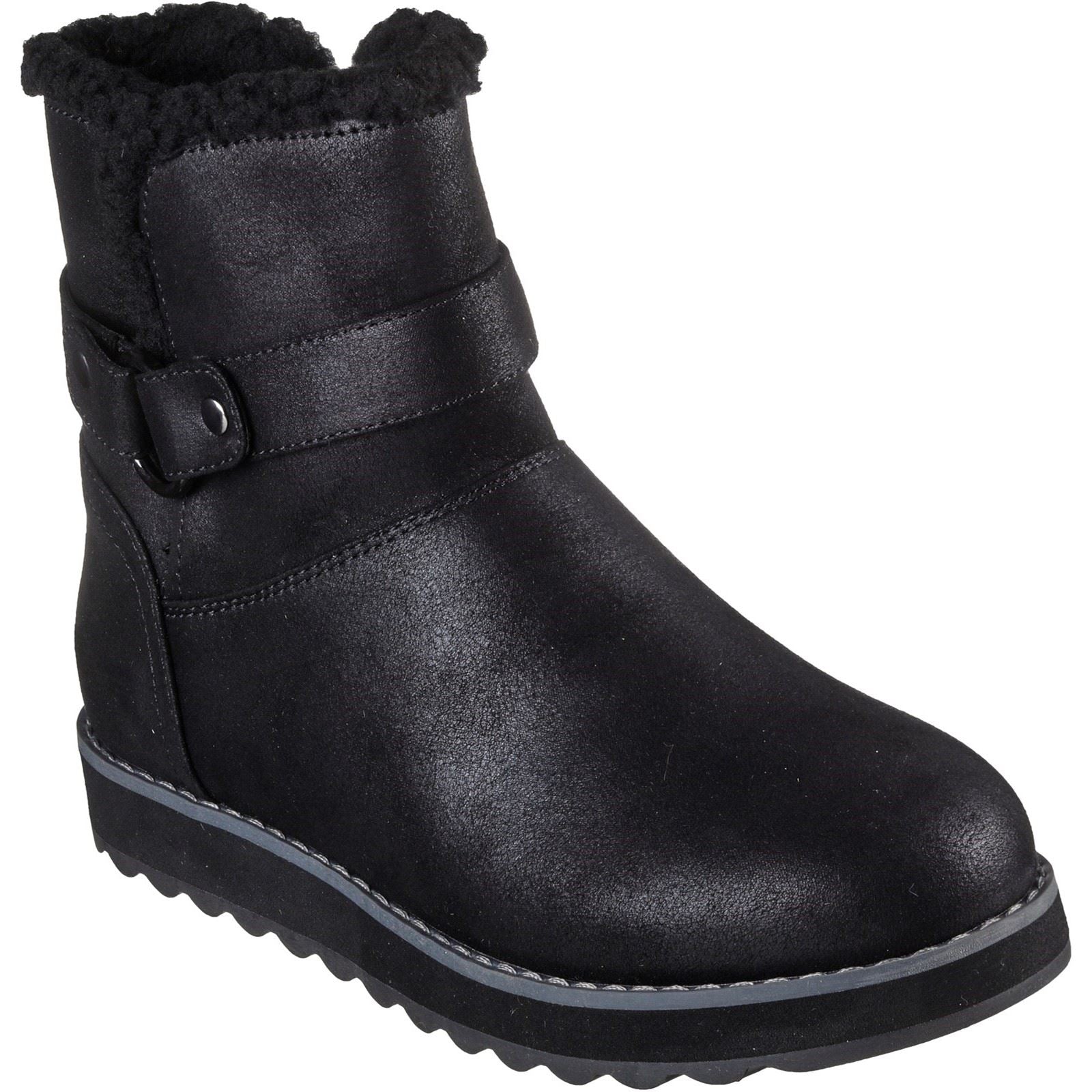 Skechers Keepsakes 2.0 Botas De Mujer Negras De Poliéster