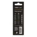 TOWER London Cordones Planos Negros (120cm)