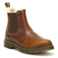 Dr. Martens 2976 Botas Marrones De Mujer Leonore En Caramelo