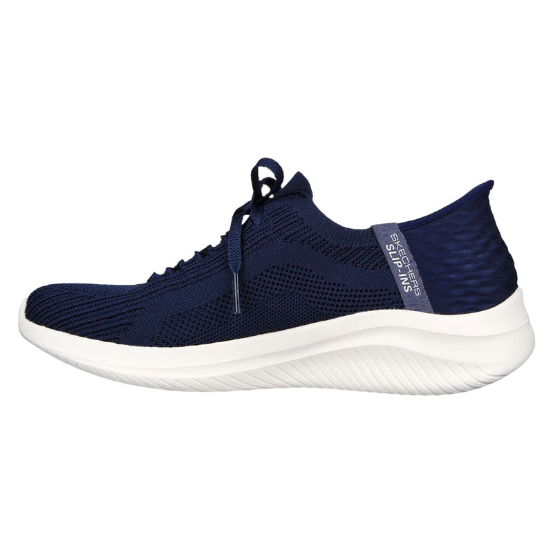 Skechers Ultra Flex 3.0 Brilliant Path Zapatillas De Tela Para Mujer En Color Azul Marino