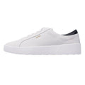 Boss Belwar Tennis Tumble Zapatillas Blancas De Cuero Para Hombre