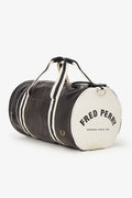Fred Perry Classic Barrel Bolso Cruzado De Poliéster Negro/Ecrú
