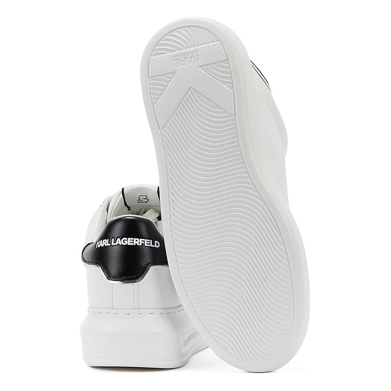 Karl Lagerfeld Zapatillas Blancas De Encaje Para Mujer De Kapri Karl Nft Lo.