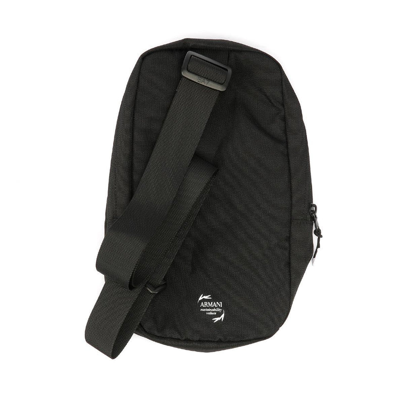 EA7 Train Core Large Bolso Cruzado Negro De Poliéster Para Hombre