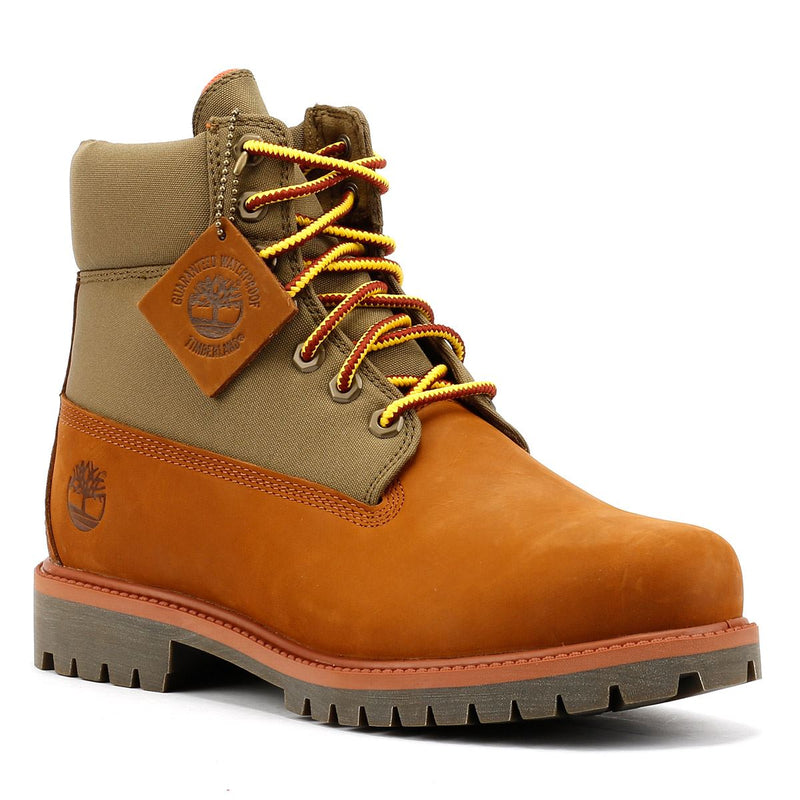 Timberland 6 Inch Premium Workwear II Botas De Cuero Marrones Para Hombre