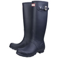 Hunter Original Tall Botas De Agua Azul Marino De Mujer.