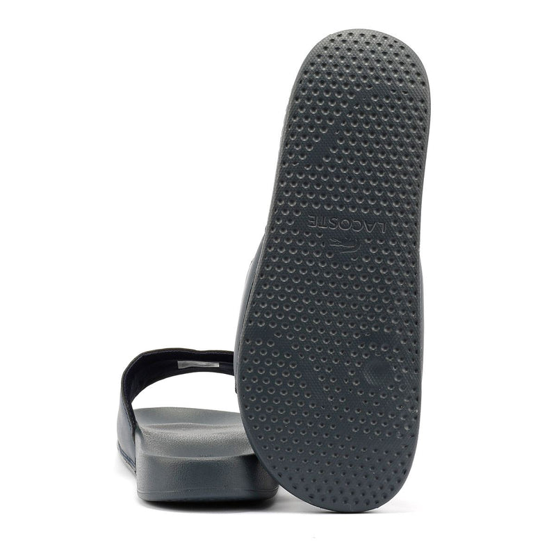 Lacoste Serve Slide 0.0 Sandalias Azules Para Hombres
