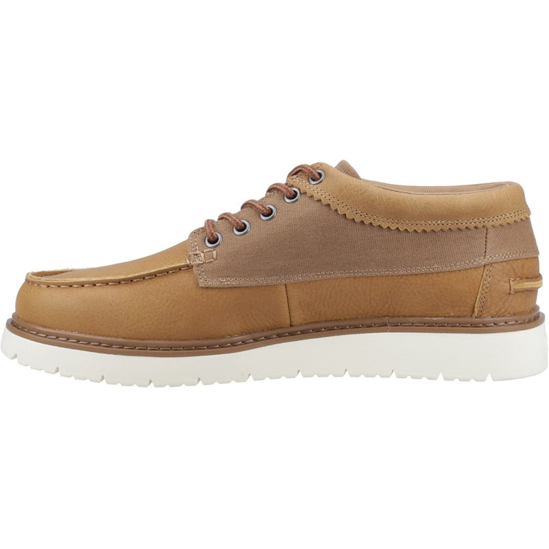TOMS TRVL LITE Forrest Zapatos De Cuero Para Hombre En Color Marrón Claro Con Cordones.