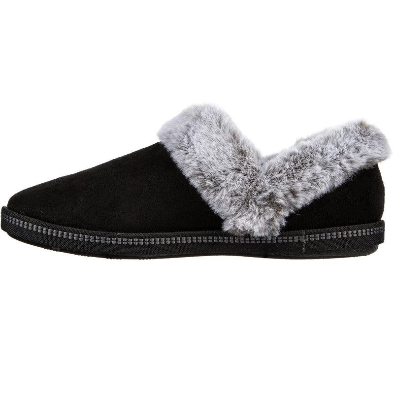 Skechers Cozy Campfire Fresh Toast Zapatillas De Mujer De Tela Negra