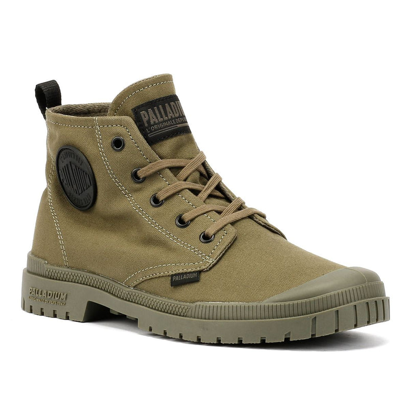 Palladium SP20 Hi CVS Botas Verdes De Lona