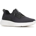 Hush Puppies Elevate Zapatillas De Cuero Negras Para Mujer