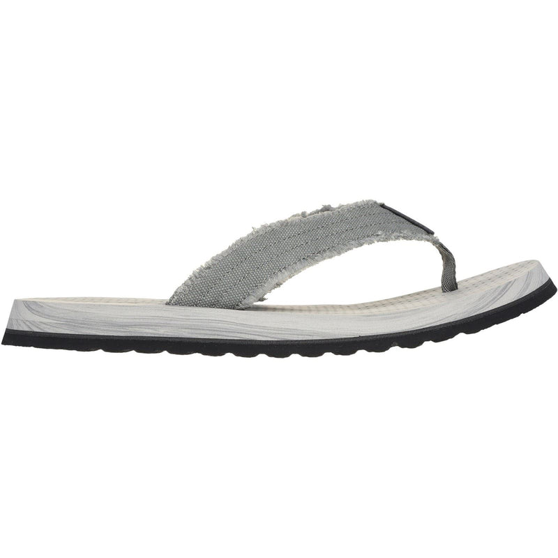 Skechers Tantric Fritz Sandalias Grises De Hombre De Tela