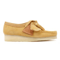 Clarks Originals Wallabee Zapatos Marrones De Ante Para Mujer