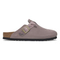 Flower Mountain Boston Braided Zuecos De Mujer De Ante Morado
