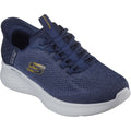 Skechers Skech-Lite Pro Primebase Zapatillas De Deporte Para Hombre En Azul Marino/Amarillo