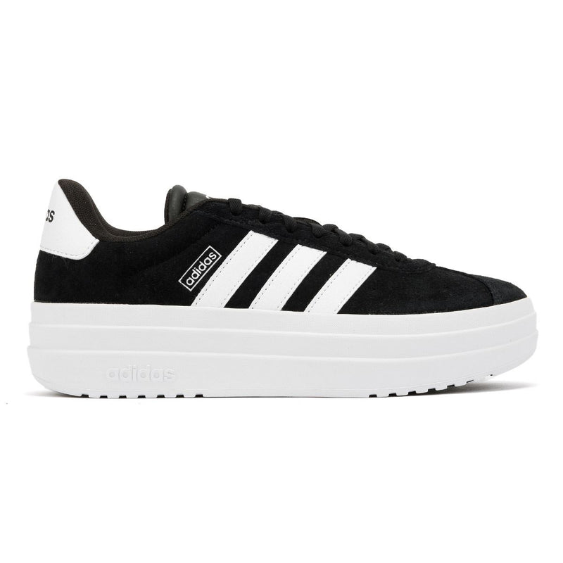 Adidas VL Court Bold Zapatillas De Cuero Para Mujer En Negro