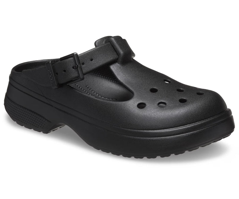 Crocs Classic Mary Jane Zapatos Negros De Mujer