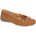 Hush Puppies Maggie Mocasines De Cuero Para Mujer En Color Beige.
