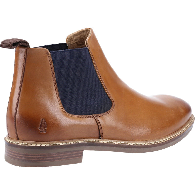 Hush Puppies Blake Botas De Cuero Para Hombre Color Beige.