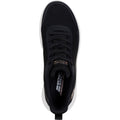 Skechers Bobs Squad Waves Still Wading Zapatillas De Deporte De Mujer En Color Negro.