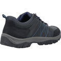 Cotswold Toddington Zapatos De Cuero Para Hombre En Color Azul Marino Con Cordones.