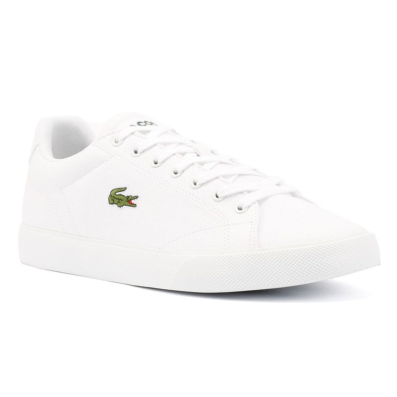 Lacoste Lerond Set Zapatillas Blancas De Cuero Para Hombre
