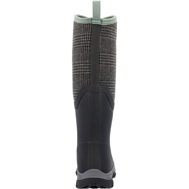 Muck Boots Arctic Sport II Tall Botas De Agua Negras/A Cuadros De Goma.