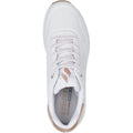 Skechers Uno Shimmer Away Zapatillas Blancas Sintéticas Para Mujer