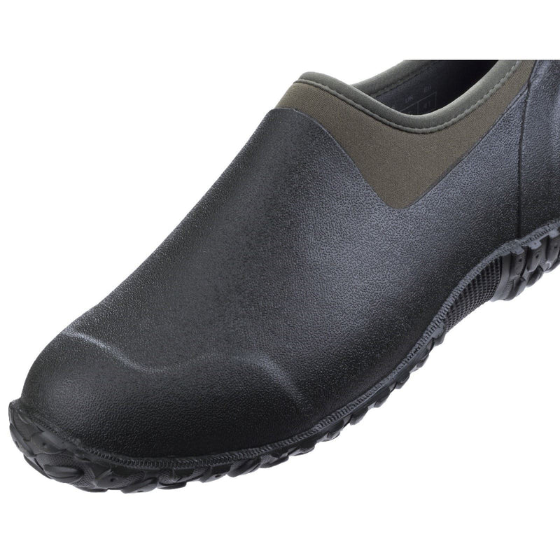 Muck Boots Muckster II Low Botas De Agua Negras/Musgo De Goma.