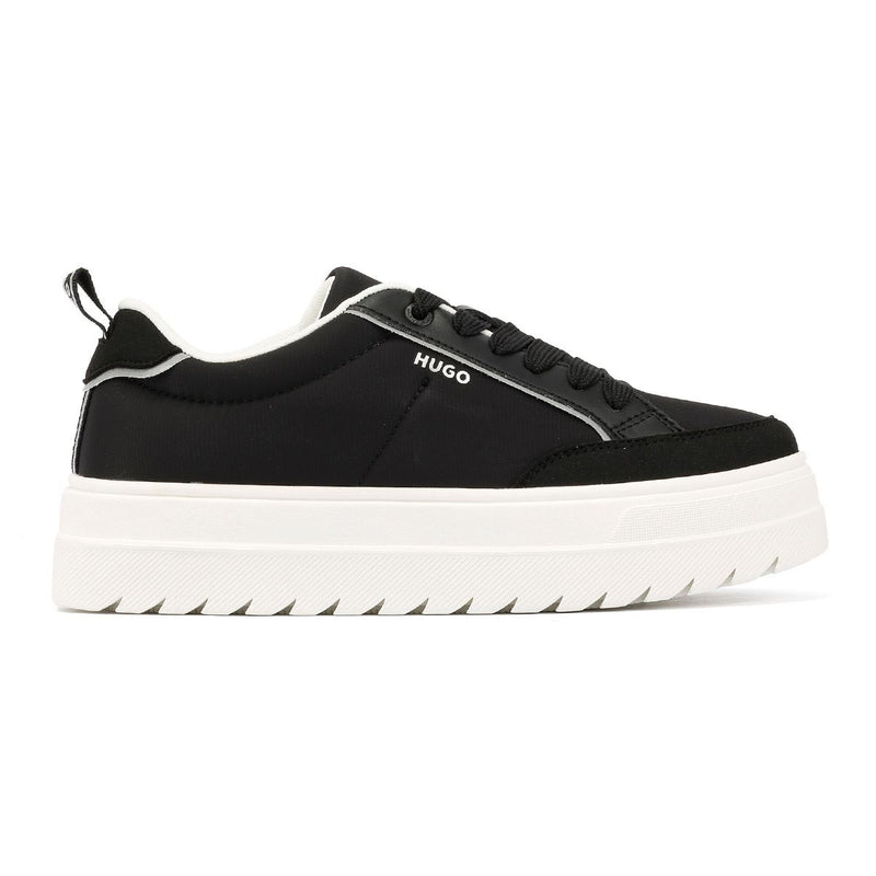 Hugo Lyssa Tennis Zapatillas Negras De Mujer.