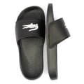 Lacoste Serve Slide 0.0 Sandalias Negras Para Mujer