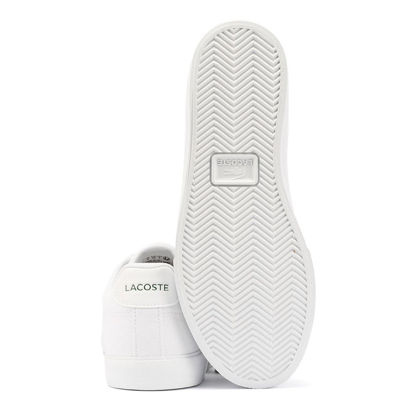 Lacoste Lerond Set Zapatillas Blancas De Cuero Para Hombre