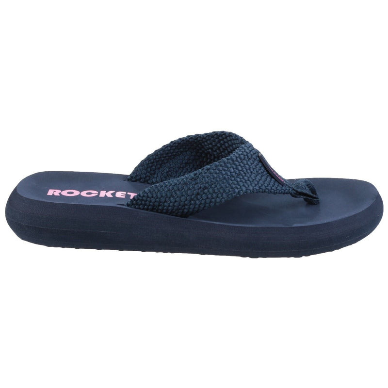Rocket Dog Sunset Sandalias De Dedo Azul Marino Para Mujer