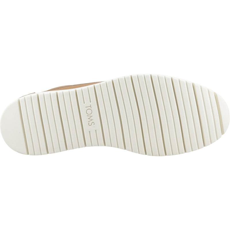 TOMS TRVL LITE Forrest Zapatos De Cuero Para Hombre En Color Marrón Claro Con Cordones.