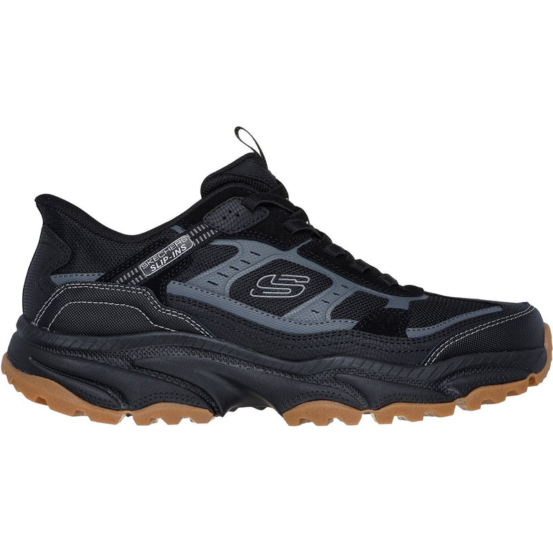 Skechers Vigor AT Botas De Senderismo Negras De Cuero Para Hombre