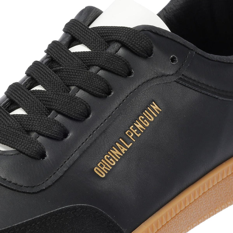 Penguin Salsa Zapatillas Negras / Goma Para Hombre