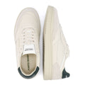 Pompeii Elan Leather Ecru Jasper Zapatillas Blancas De Cuero Para Hombre